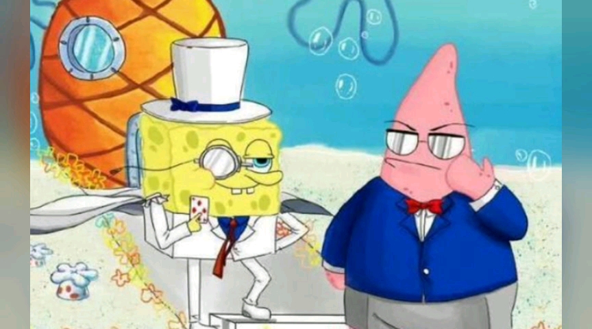 海绵宝宝cos名侦探柯南