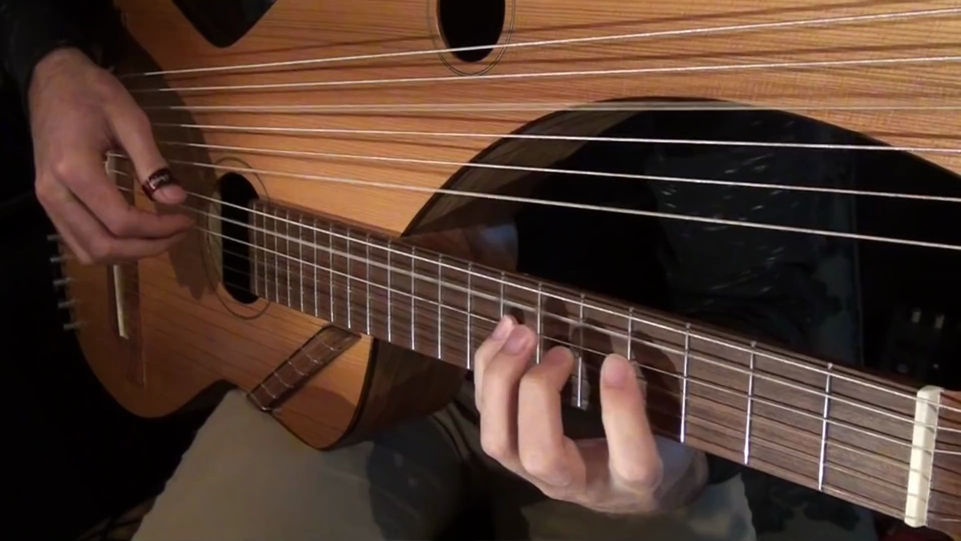 超浪漫温柔的18弦吉他,这个竖琴吉他你爱了吗?