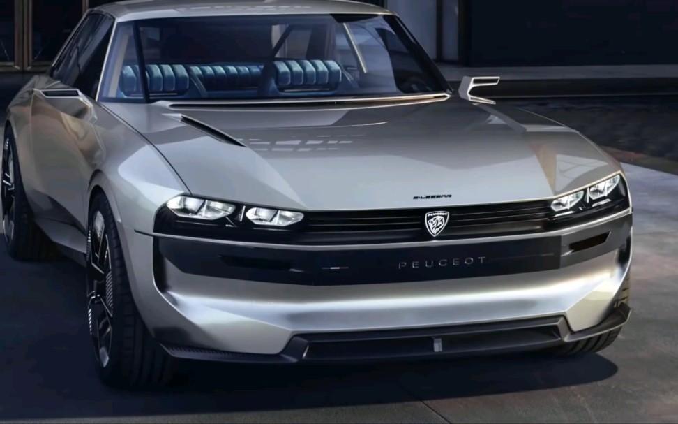法系标致peugeot e-legend概念车._哔哩哔哩_bilibili