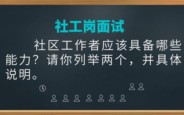 【社区工作者】社区工作者应具备哪些能力哔哩哔哩bilibili