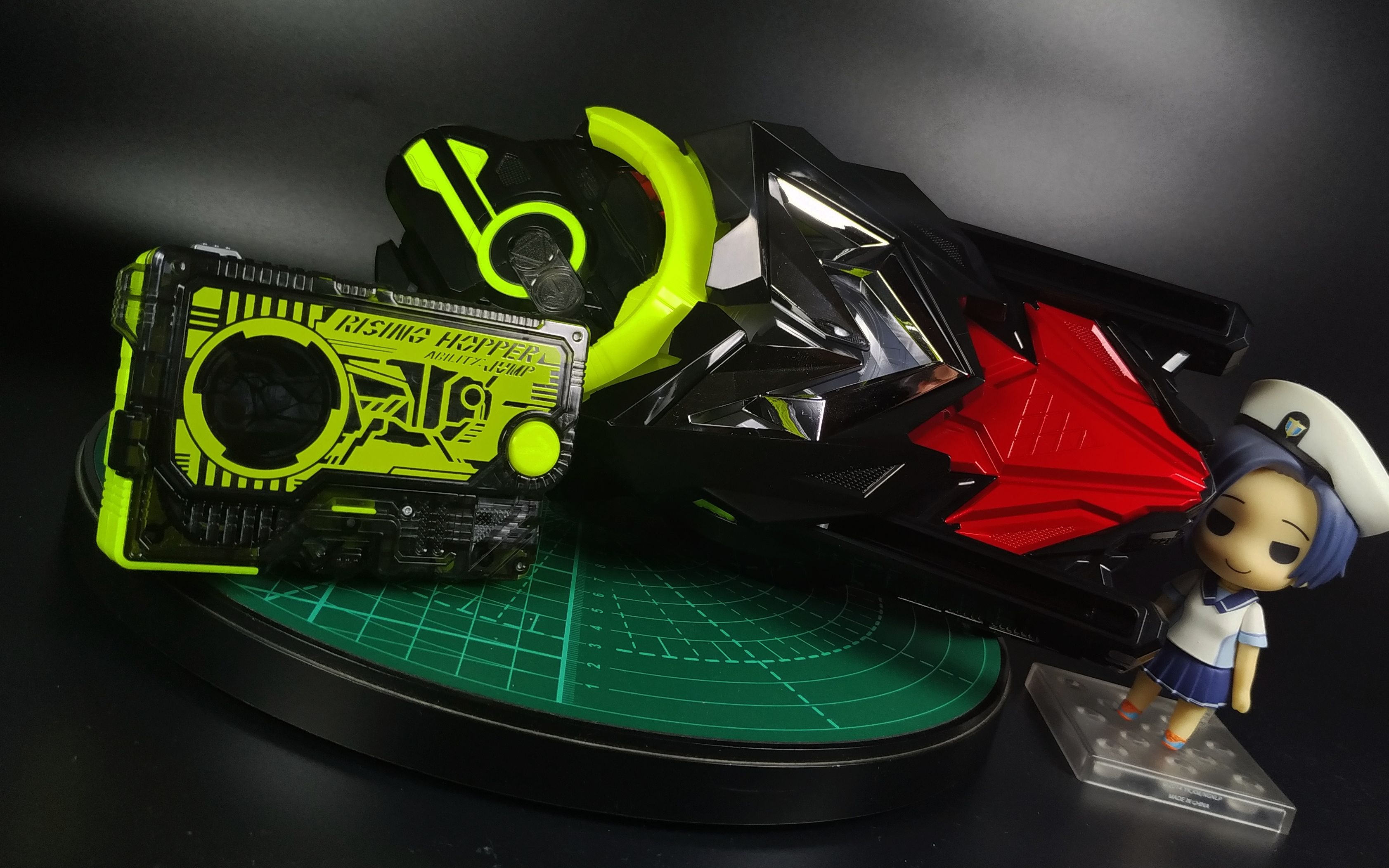 [黑塔模玩分享172] 万代 假面骑士zero-one dx 飞电zero-one驱动器