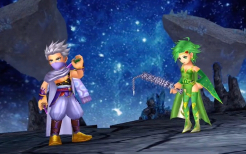 【dffoo】最终幻想4艾吉 莉迪亚はやはり至高 次元の最果て 超越