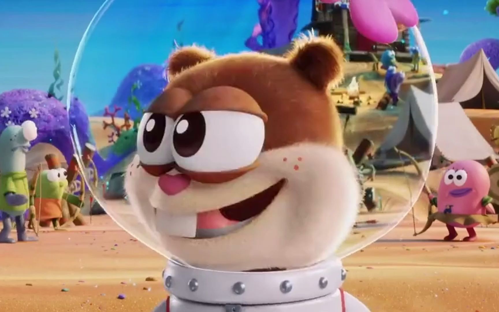 海绵宝宝被困太空船!他们能找到吃的吗?