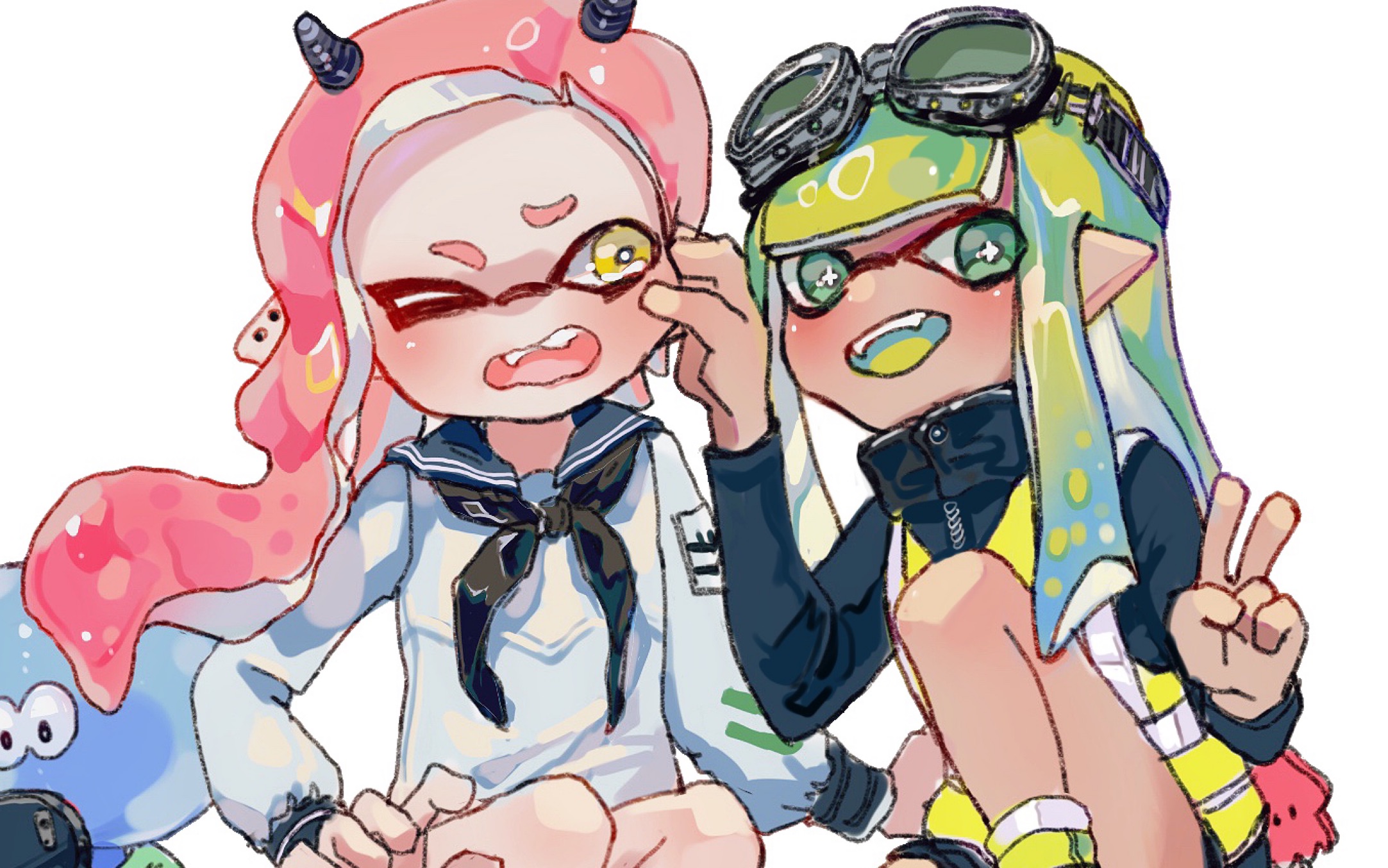 【splatoon2】捏脸乌贼