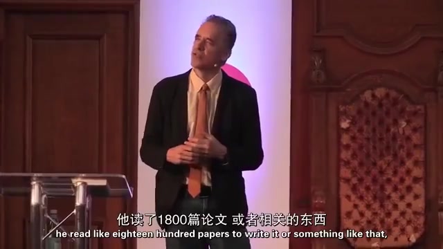 [图]世界著名心理学教授Jordan Peterson可能影响你一生的《生活的12条法则》演讲完整版，时长近90分钟，建议先码了，迷茫时看，你会很受启发！