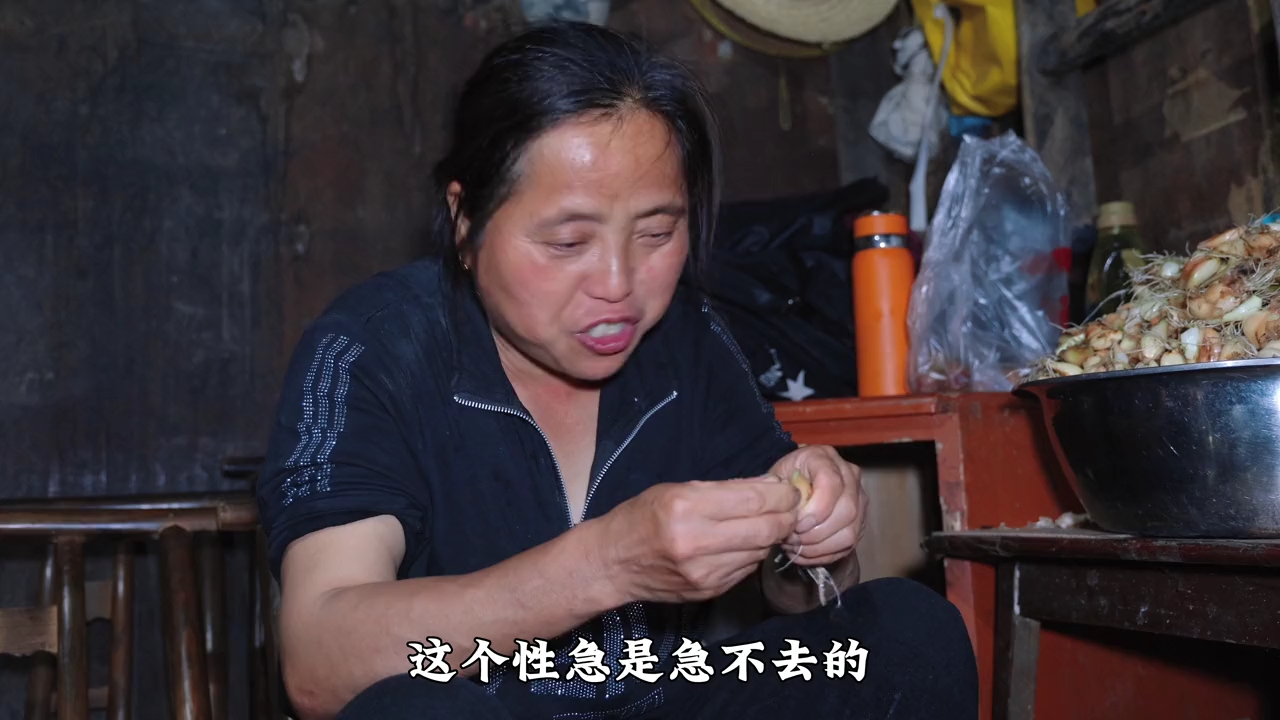 葱头大丰收,冬宝挖了两背篓,一背篓送老乡!