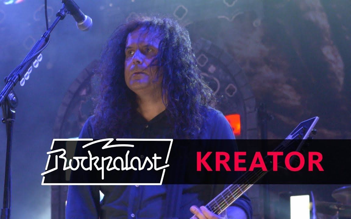 完整音乐会鞭挞金属殿堂永远的领导王者德国kreator乐队