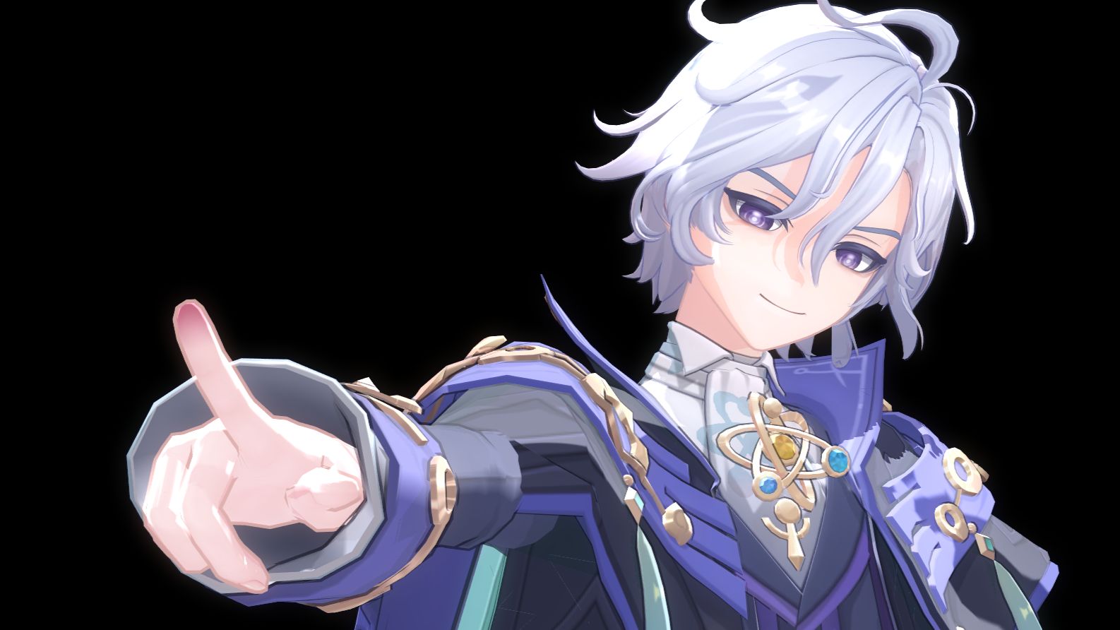 【原神MMD】Trust 米提亚！剧院狼人杀mvp结算画面