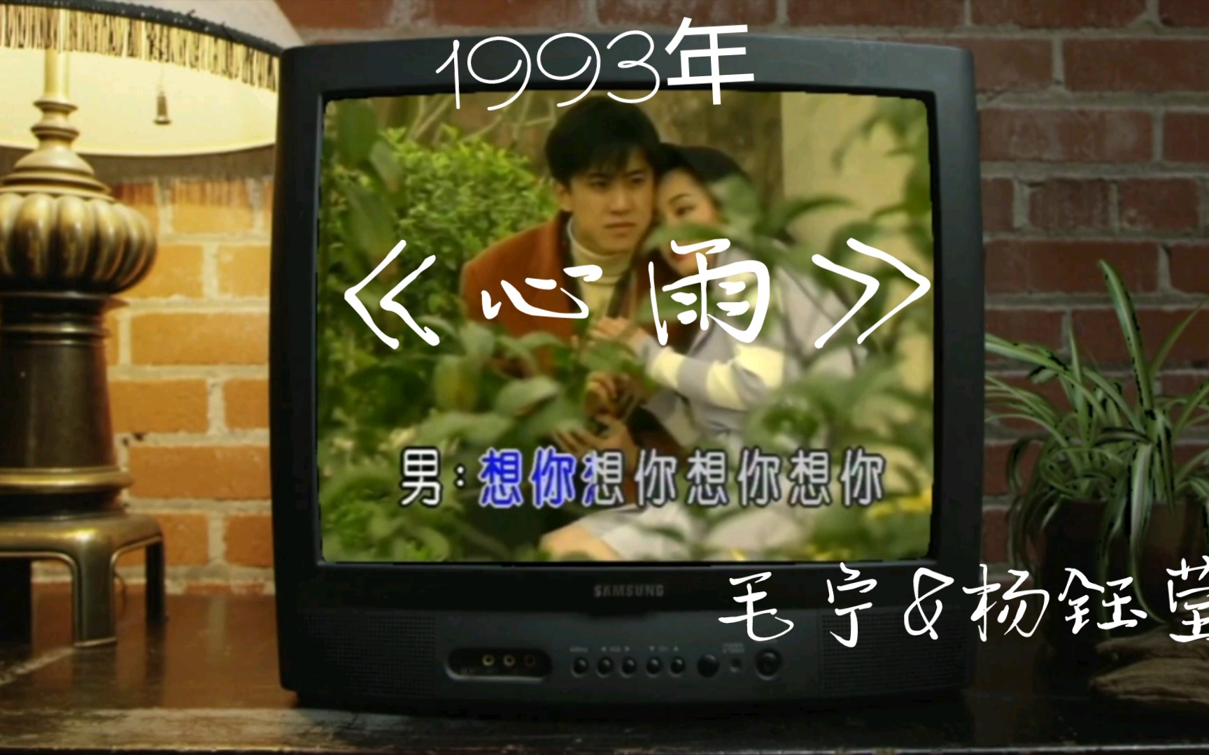 【8090精选】毛宁&杨钰莹《心雨》,收录于1993年5月发行的对唱专辑《能有几次这样的爱》哔哩哔哩bilibili