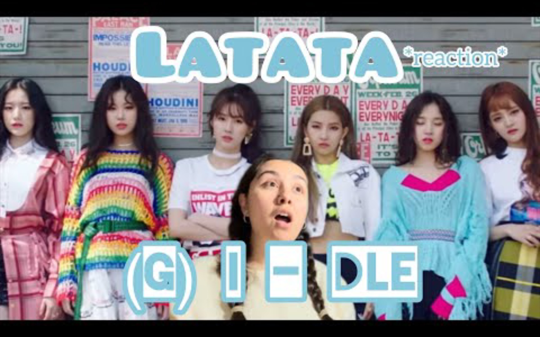 20231115 Claudia 初看 (G)IDLE 'LATATA' MV哔哩哔哩bilibili