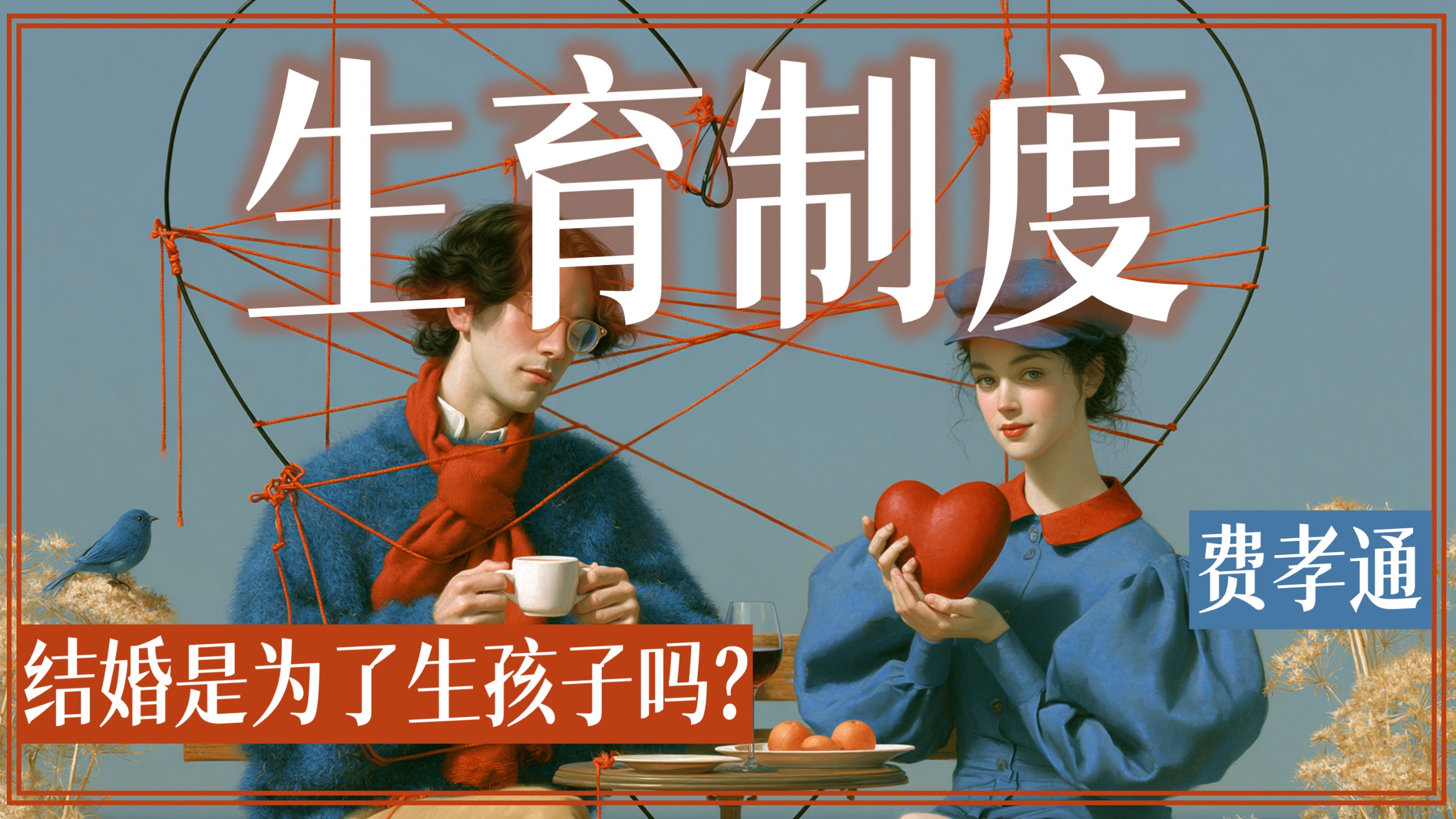 结婚是为了生孩子吗？父母说”你结婚我的任务就完成了”这个任务是什么？费孝通《生育制度》