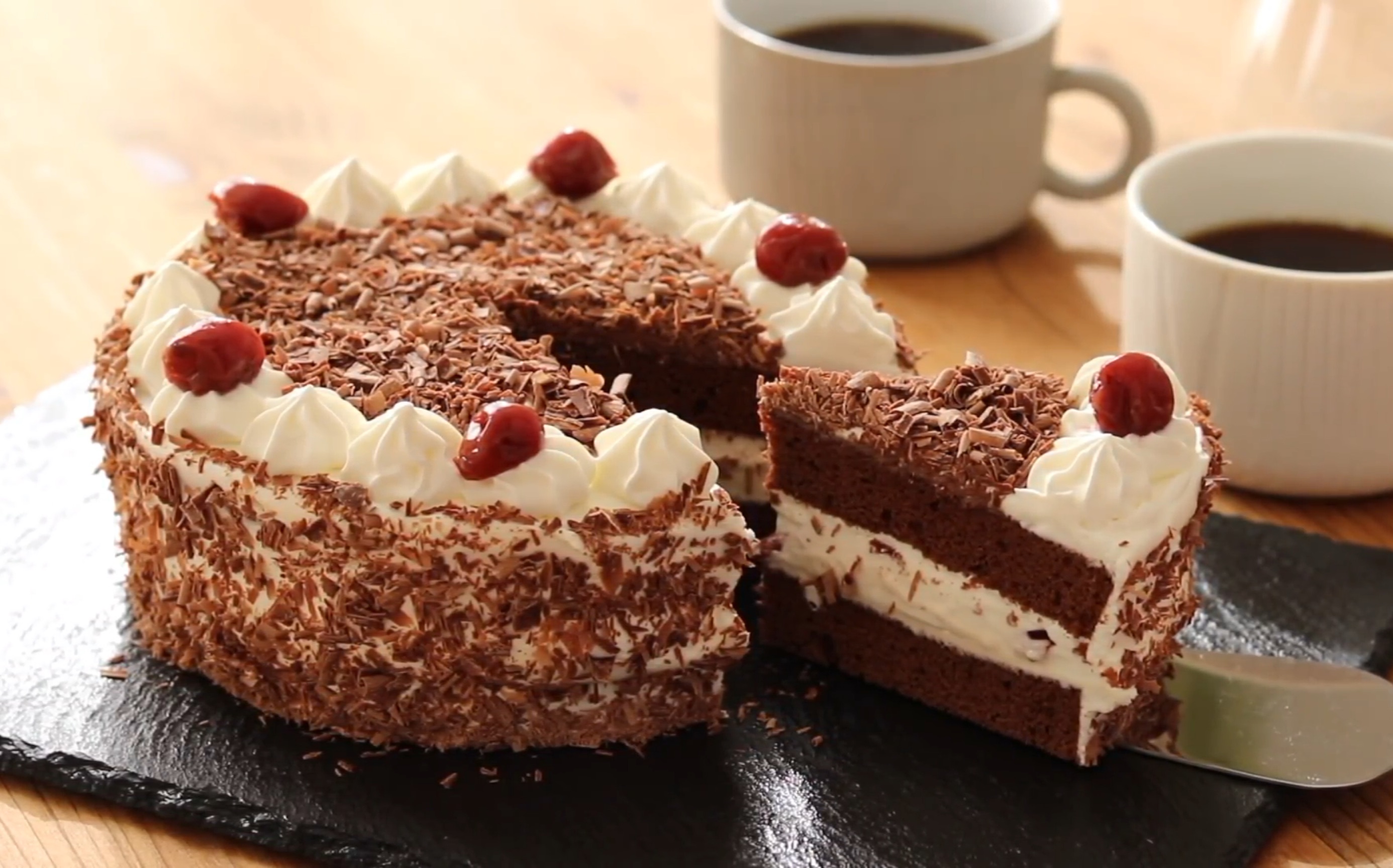 【减压系列】 black forest cake | 早上好