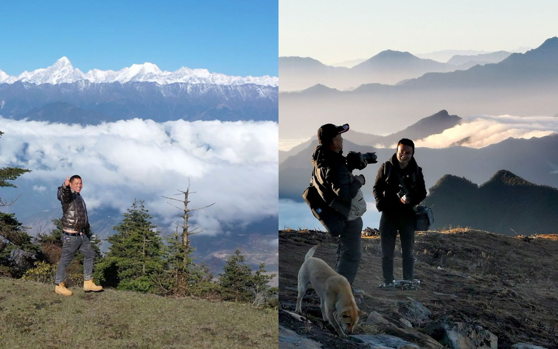 两个青年蹲四川深山拍2年云海, 拍出一个网红景点哔哩哔哩bilibili