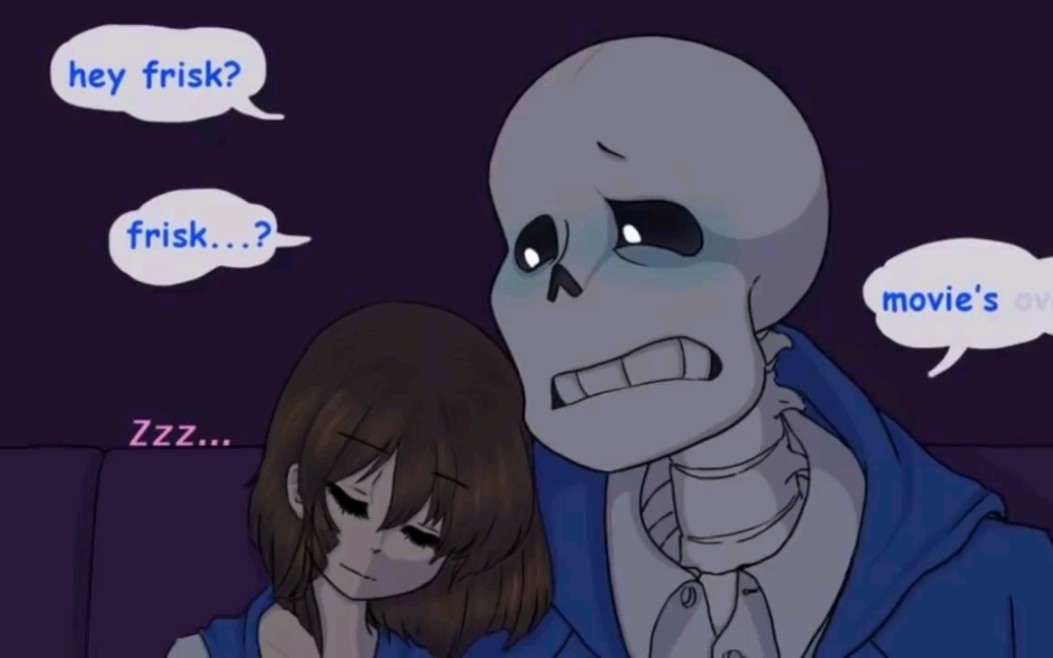 传说之下漫配sans和frisk的日常
