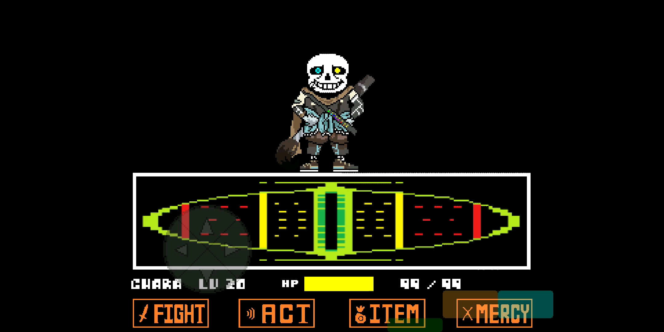 挑战ink sans(在潮流结束的)