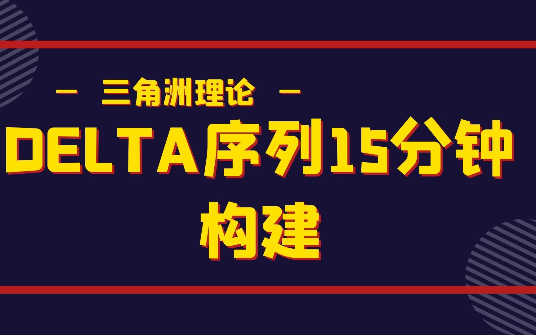 DELTA序列在15分钟周期下的判断技巧 日内短周期时间转折点的识别技巧哔哩哔哩bilibili