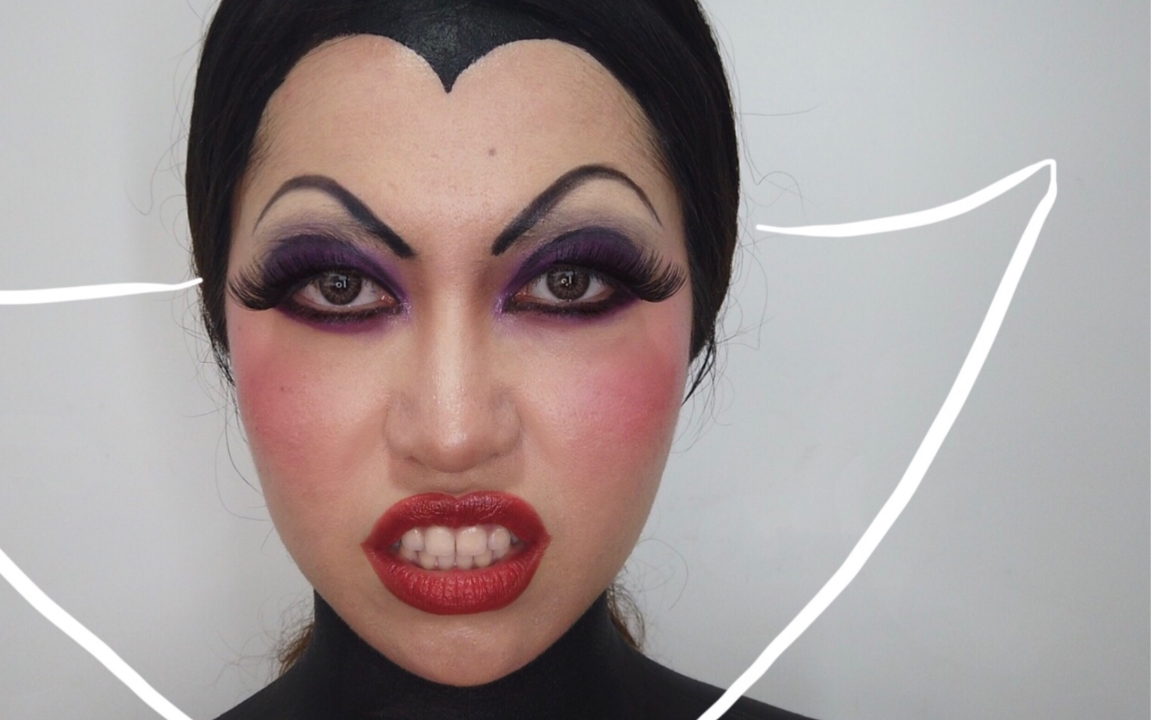 坏女人的欧美妆,仿迪士尼反派francesco的妆_哔哩哔哩 (゜-゜)つロ