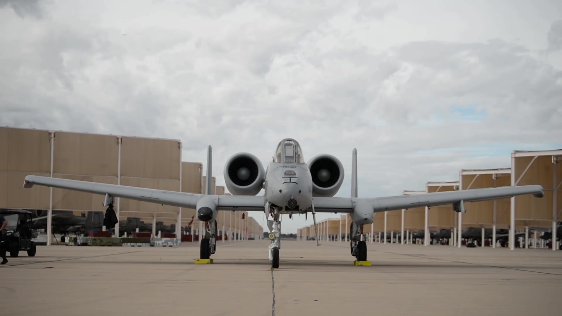 a10攻击机 演习中