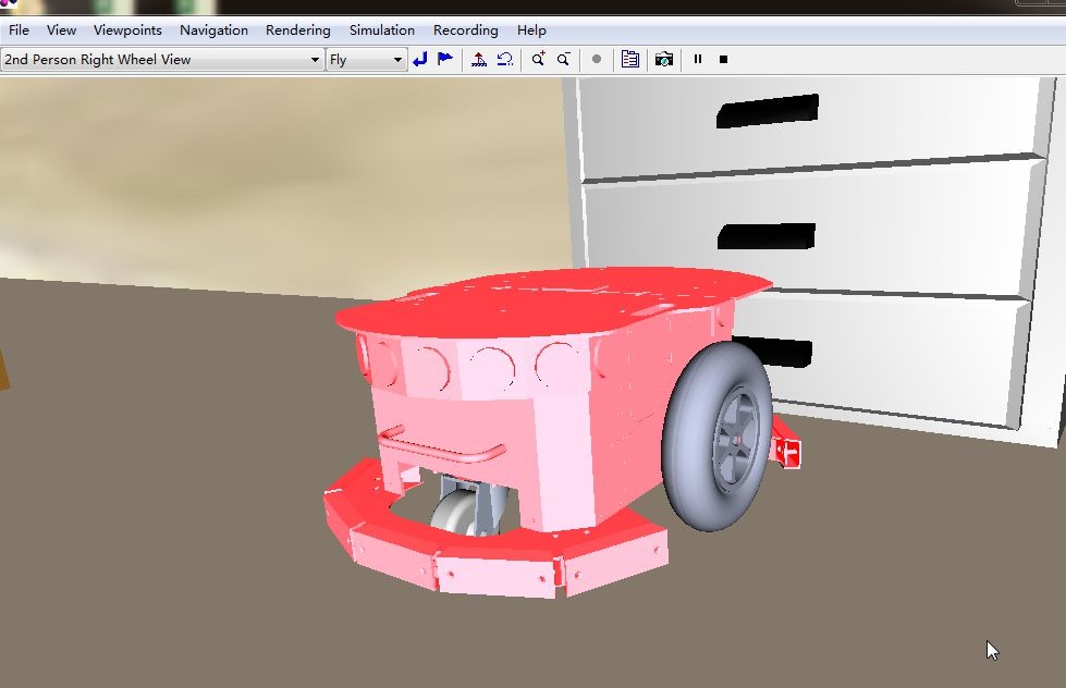 Solidworks制作的移动机器人3D模型导入Matlab中的Simulink模块进行防撞仿真.哔哩哔哩bilibili