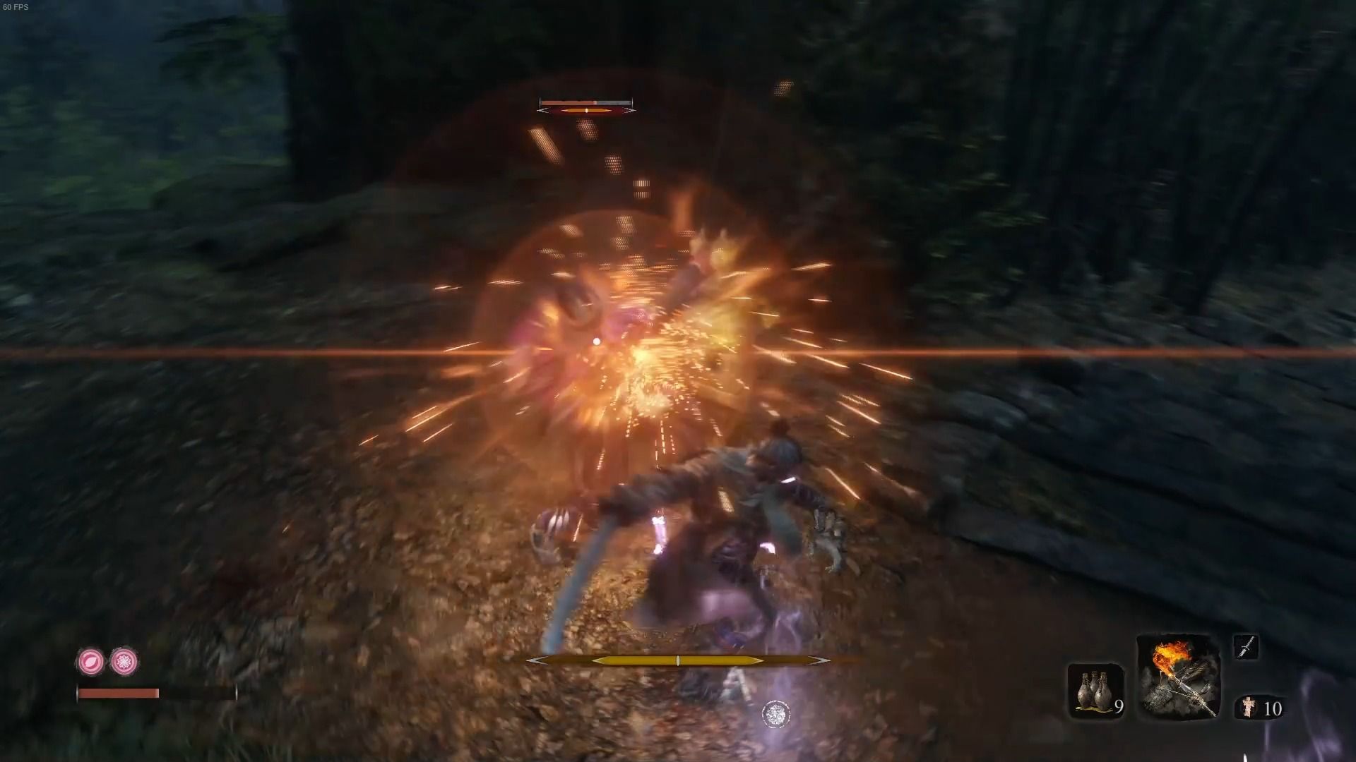 【只狼】三重塔 紫衣忍者(真tm难打啊)