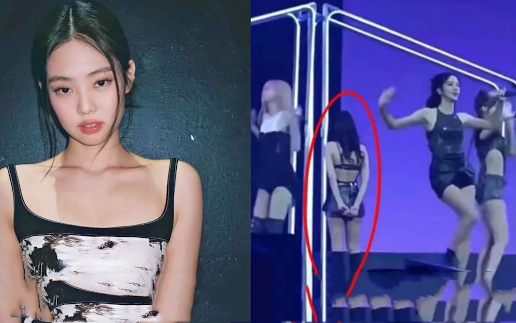 越来越离谱!jennie再爆演唱会划水 翻白眼,个人情绪越来越明显