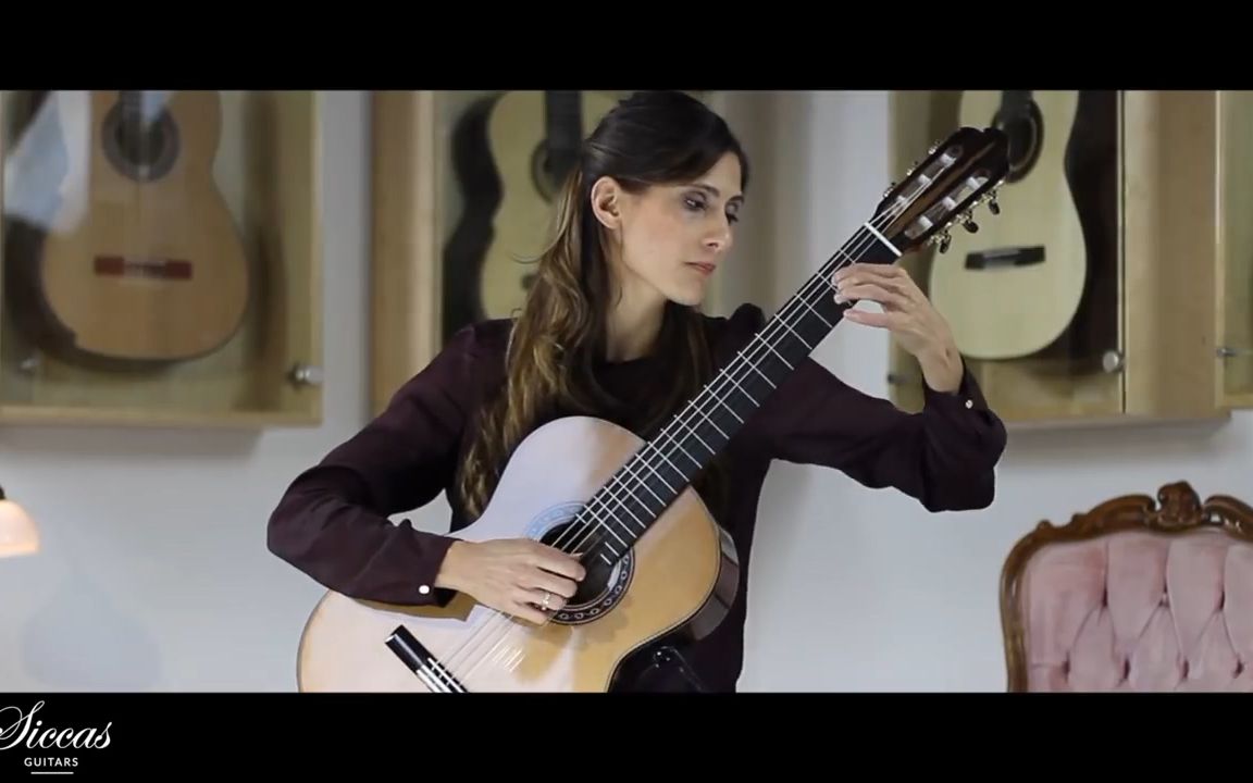 【古典吉他】多梅尼科·斯卡拉蒂 sonate k 322丨rachel schiff_哔哩
