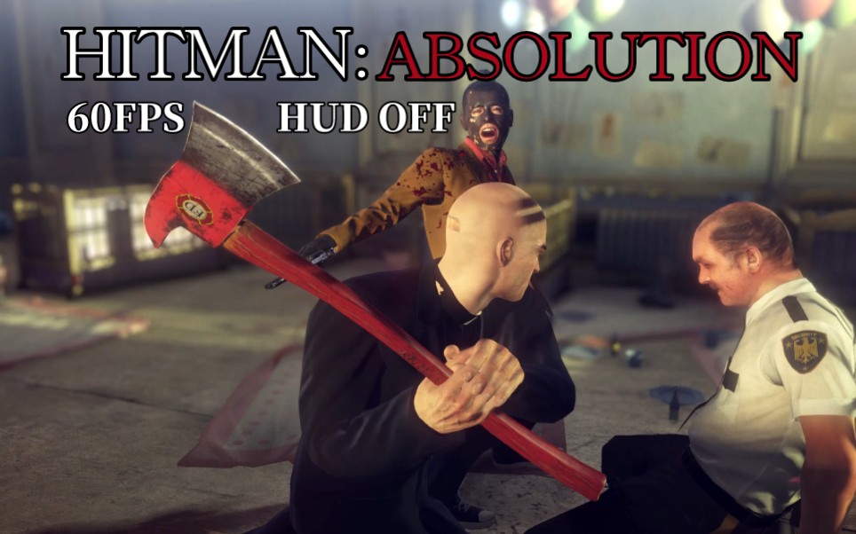 [图]【杀手:赦免/Hitman:Absolution】-[60FPS/无HUD] & 纯粹难度/血洗孤儿院/只穿西装