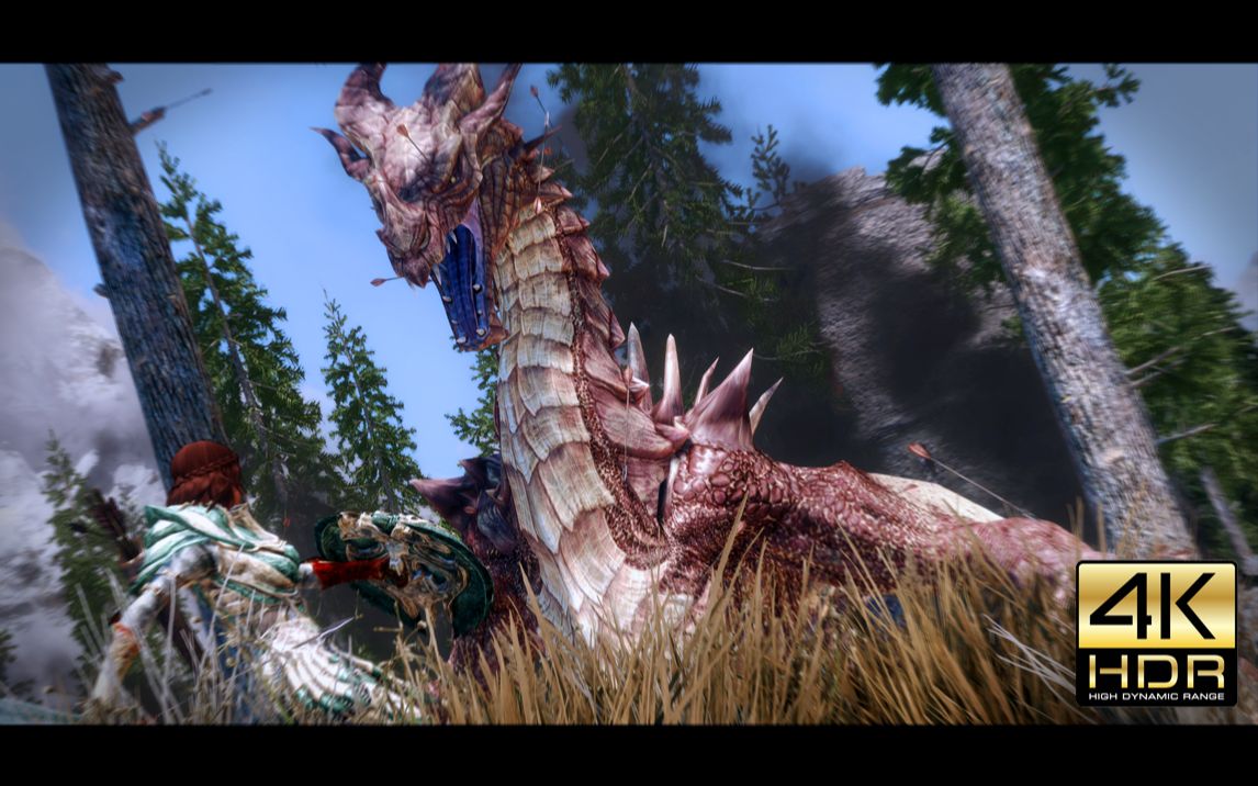 上古卷轴5你未必不曾真的没见过的史诗龙战