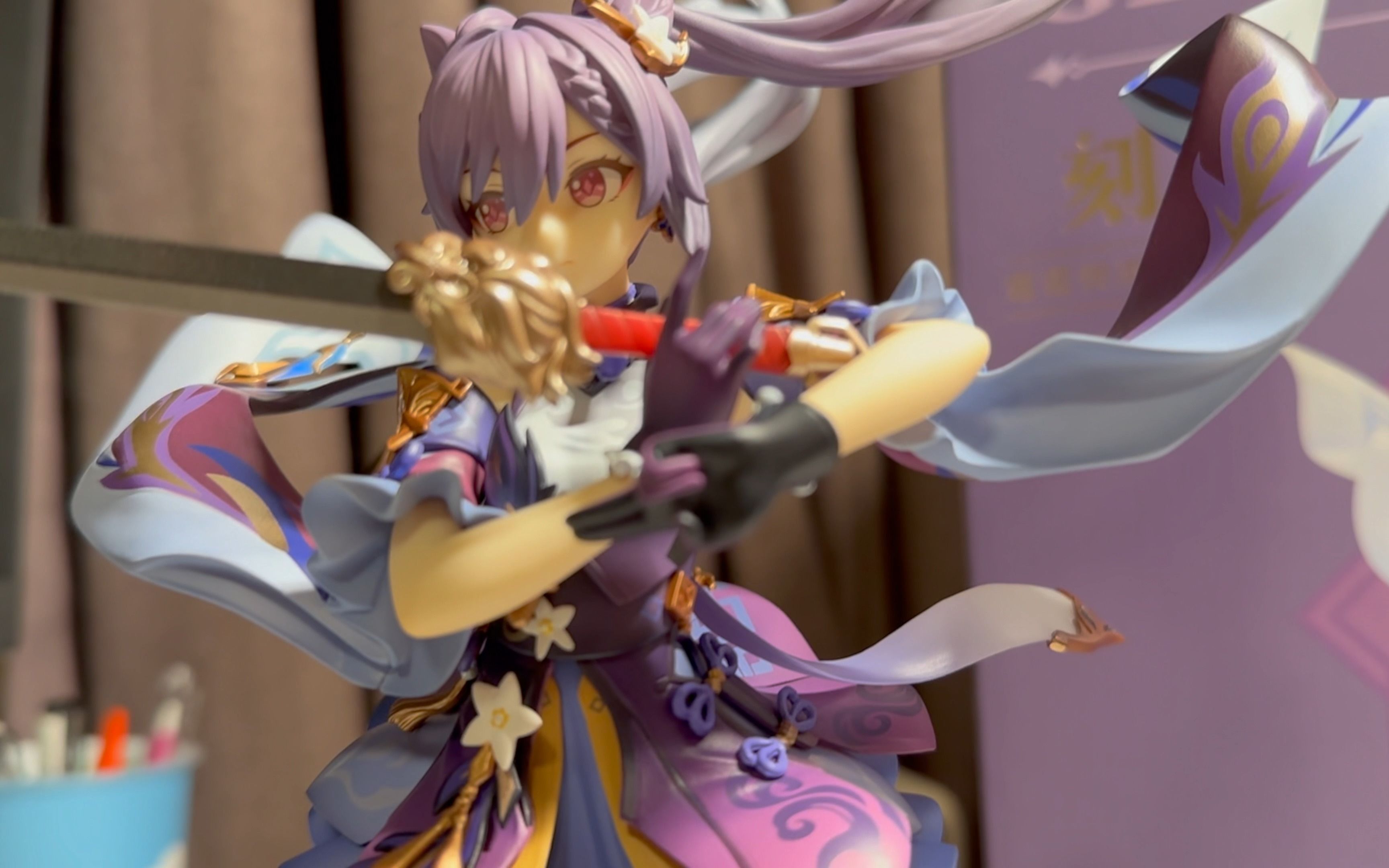 刻晴手办开箱来咯/百万运镜.