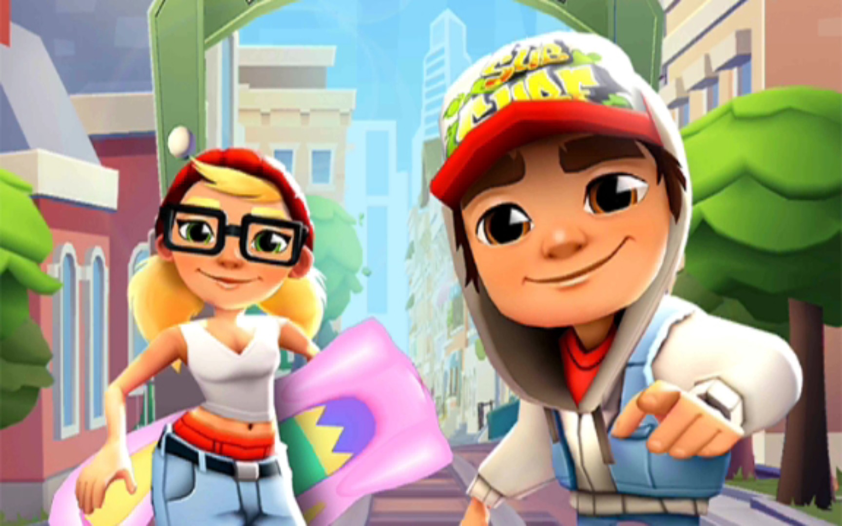 小游戏身法@地铁跑酷