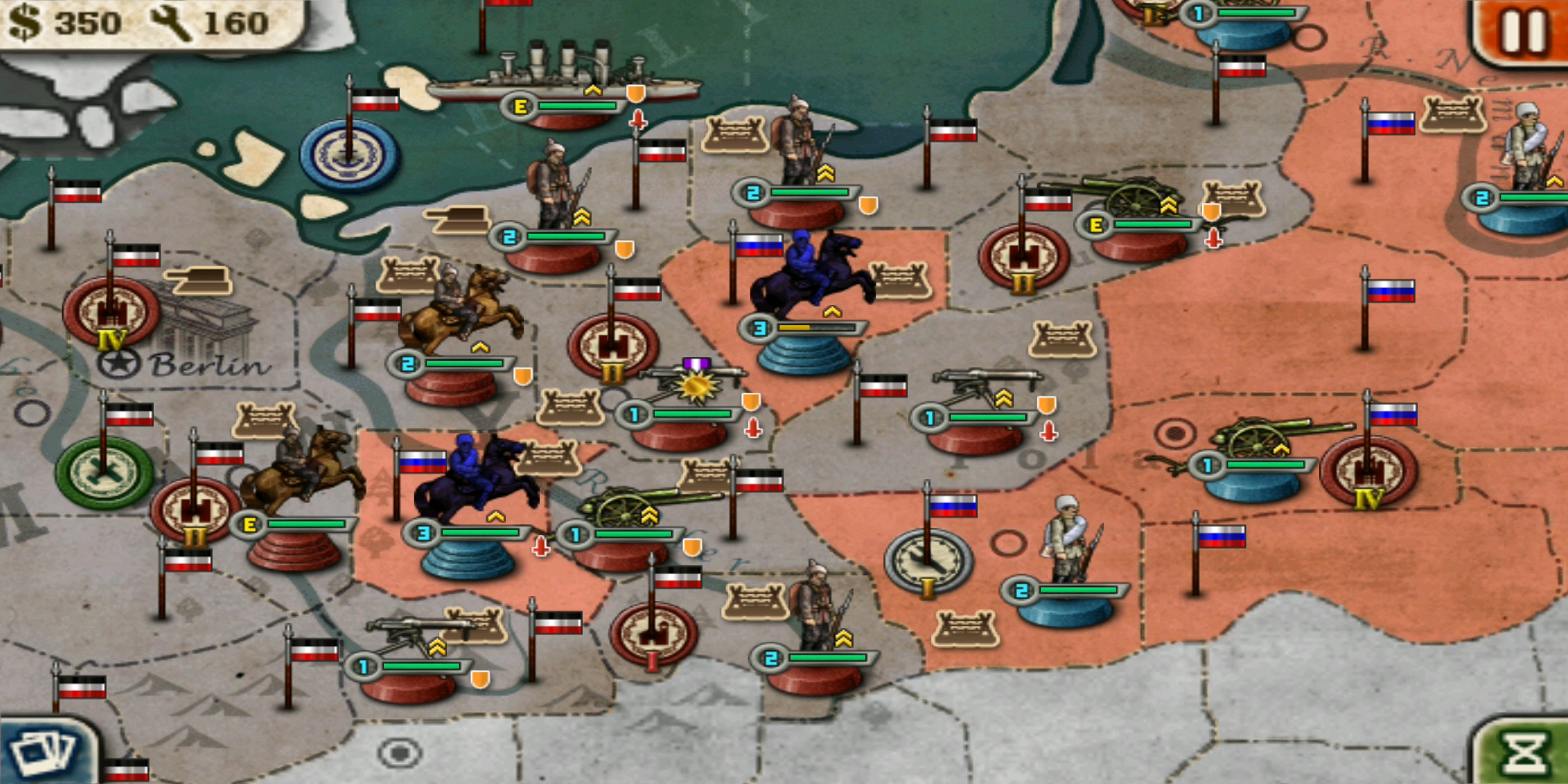 欧陆战争3坦能堡战役(德国/俄罗斯)(无bgm)