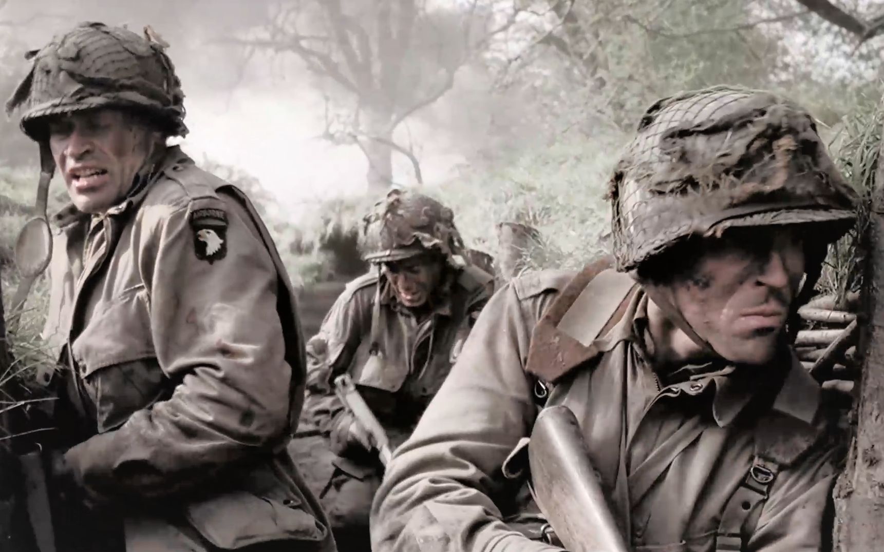 兄弟连02:美军12人奇袭德军炮连,诺曼底一战封神,直接载入美国军史