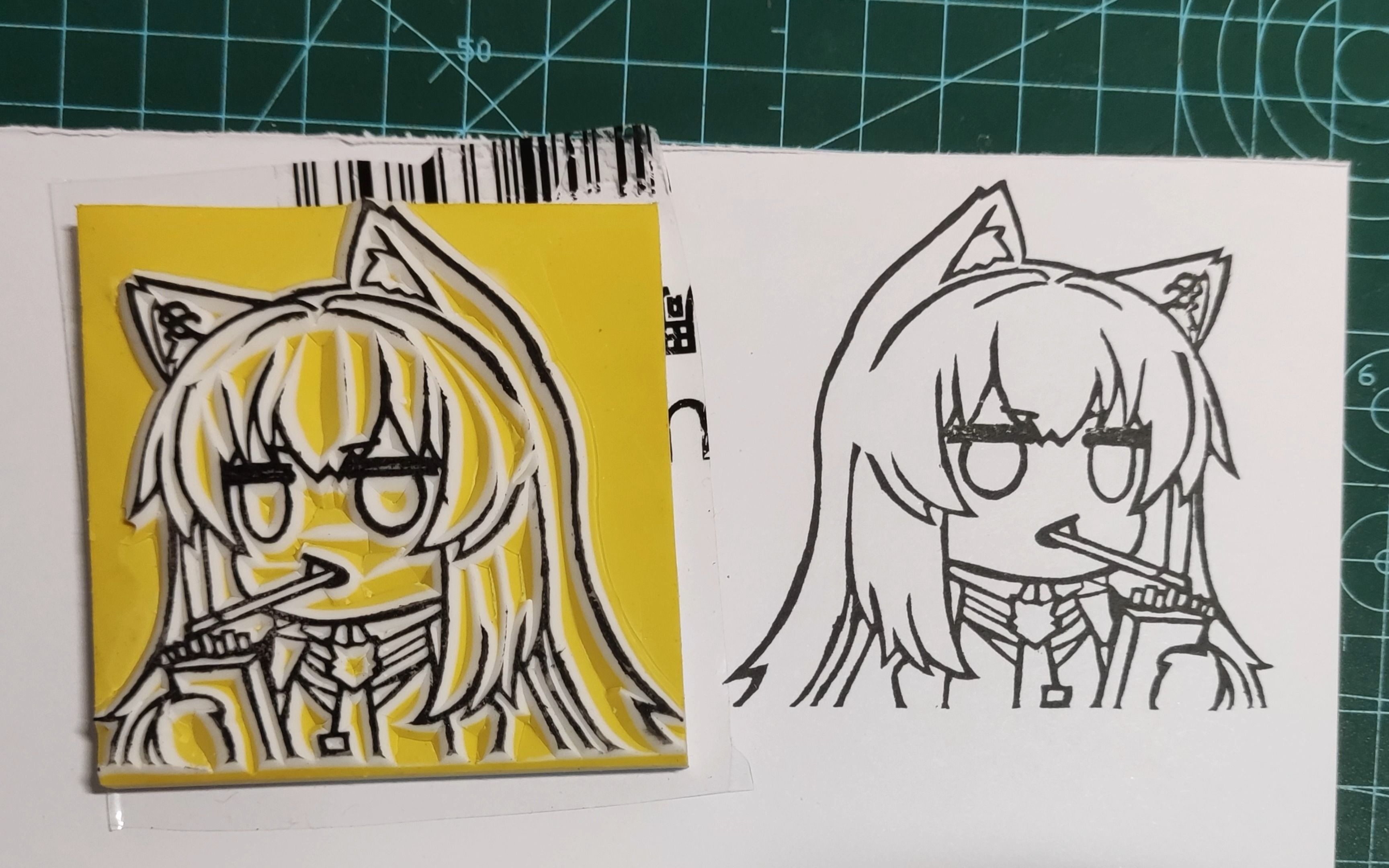 明日方舟:缄默德克萨斯//橡皮章