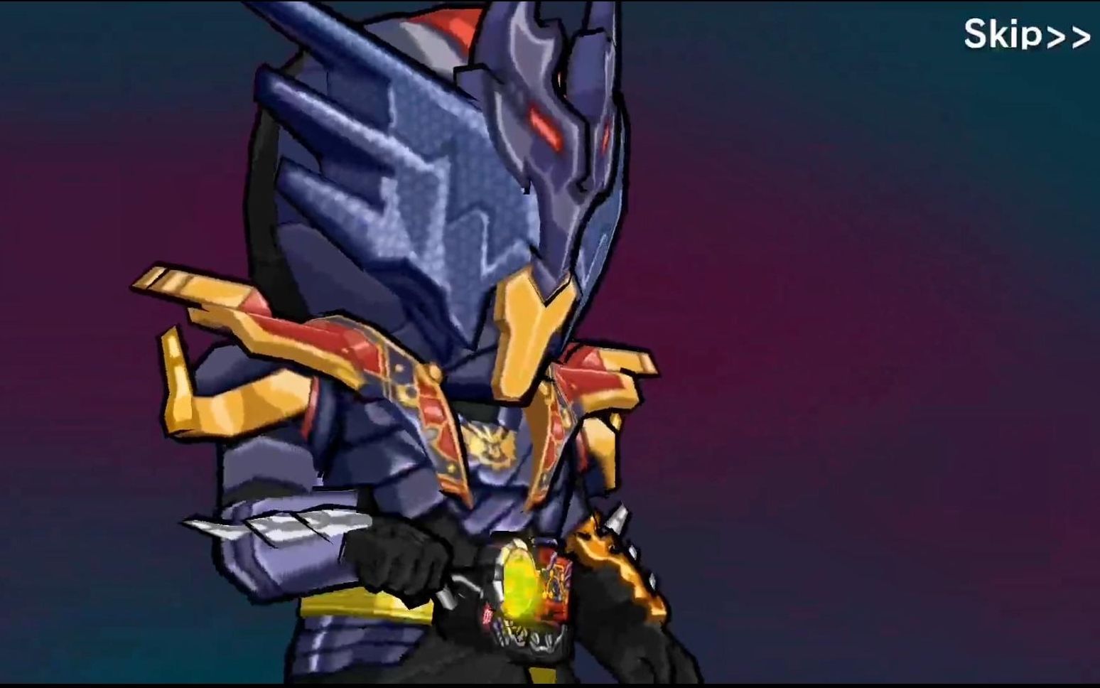 假面骑士战斗突击 假面骑士great cross-z【伟大龙】必杀演示