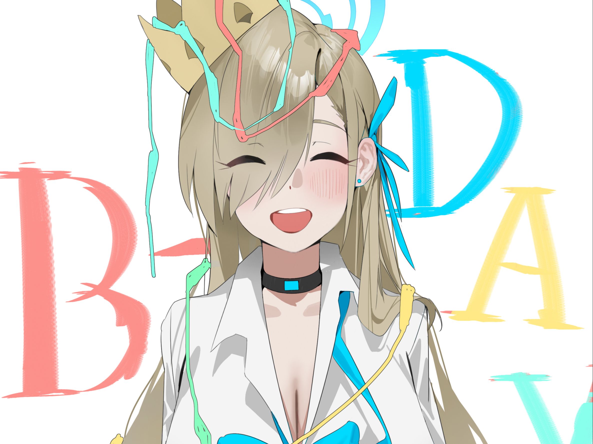 【碧蓝档案】今天可是大金毛明日奈的生日哦!