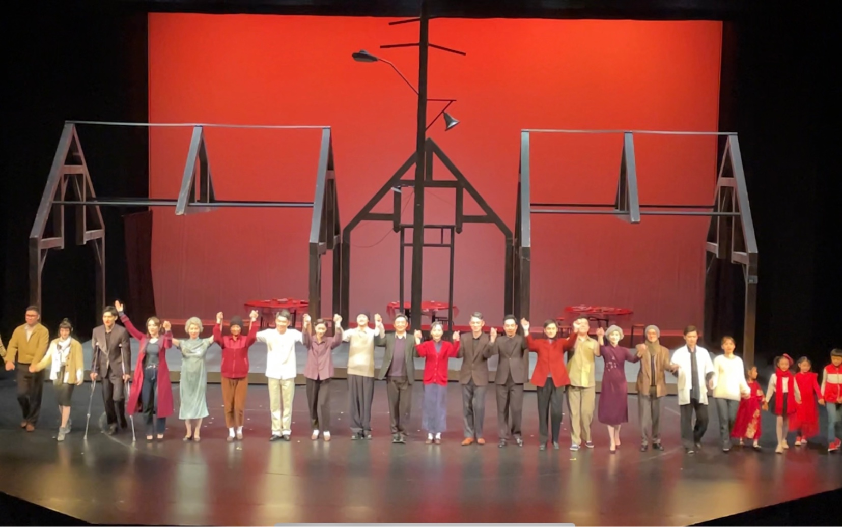 20210829话剧宝岛一村谢幕