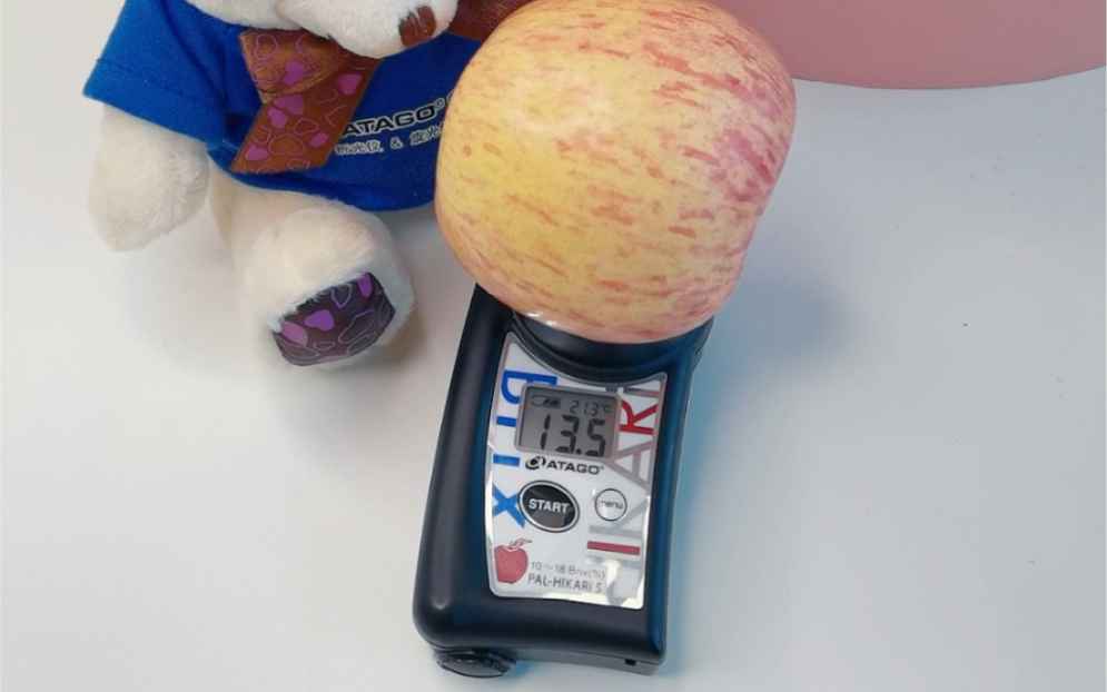 苹果糖度无损检测atago爱拓水果无损测糖仪palhikari5不破皮不切肉不