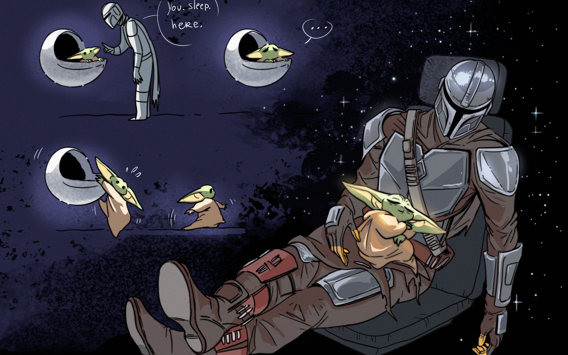 【曼达洛人】第一季原画