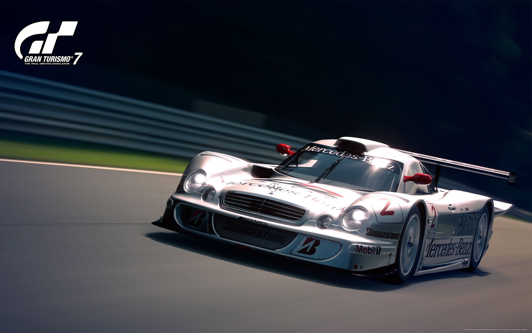 奔驰 clk-lm 德国扭博格林北环赛道单圈小跑〖附回放视角〗【出自游戏