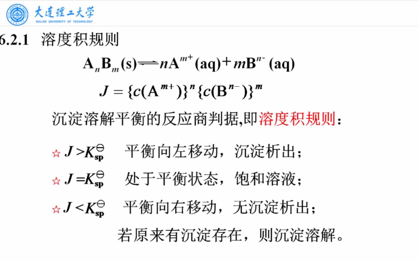 大连理工大学《无机化学》06.03溶度积规则、同离子效应与盐效应哔哩哔哩bilibili