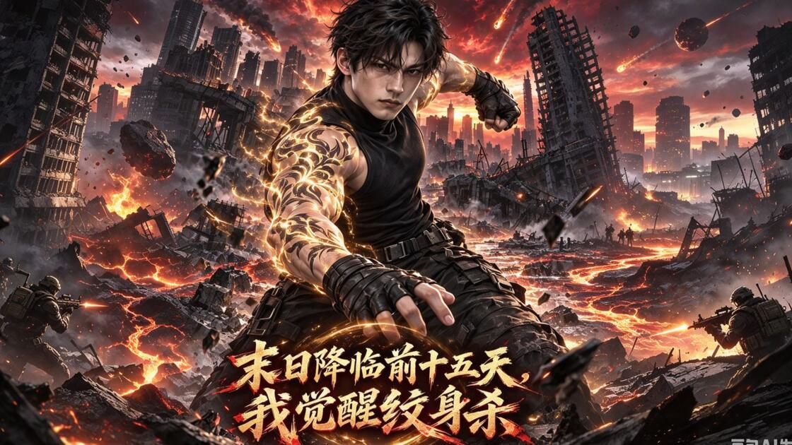 末日降临前十五天我觉醒纹身杀(158集)AI短剧
