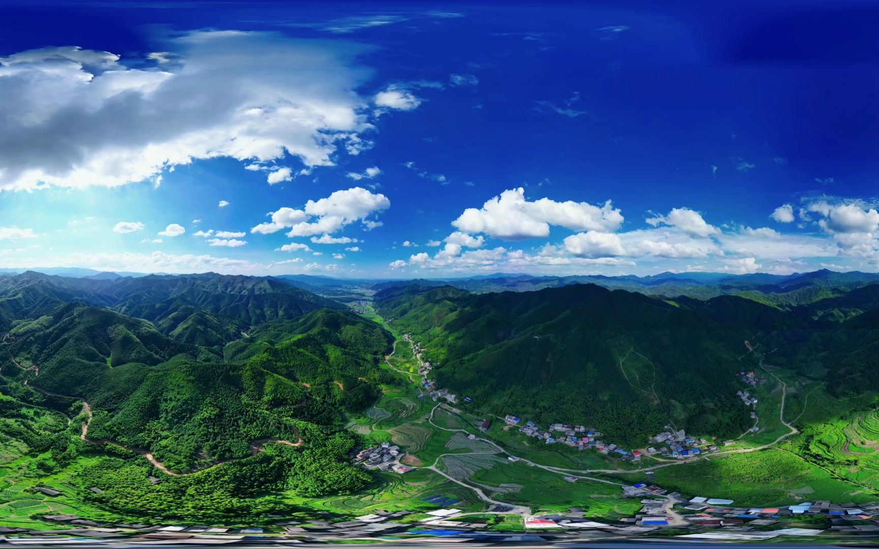 蓝山县军田720度全景