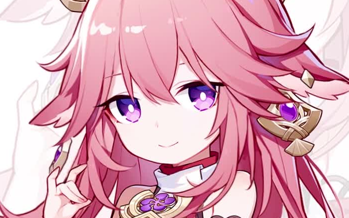 【原神】动态头像—八重神子(泉酱图)