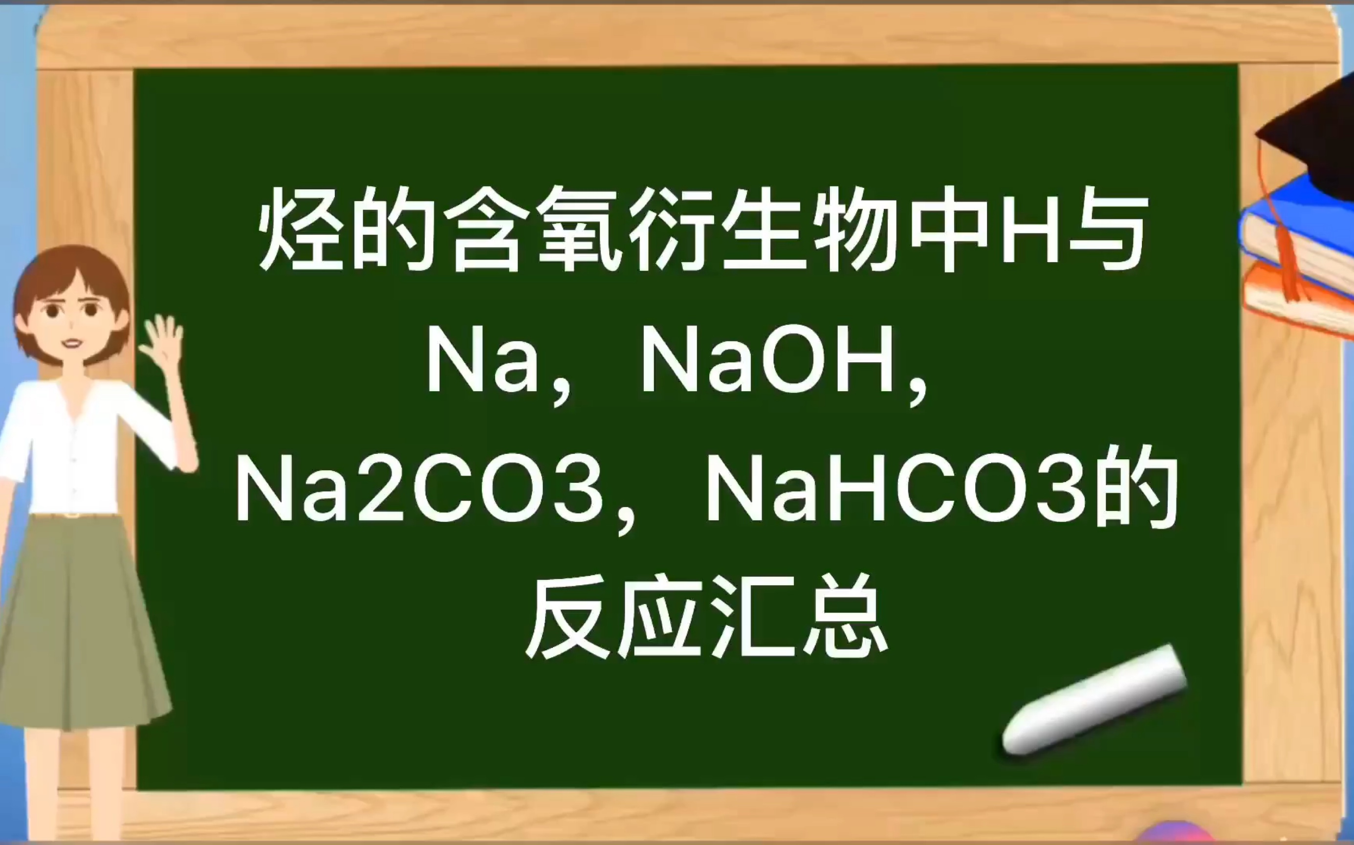 人教版选修5有机化学基础【烃的含氧衍生物】之羧酸、苯酚、醇与碳酸氢钠、氢氧化钠、钠、碳酸钠反应汇总哔哩哔哩bilibili