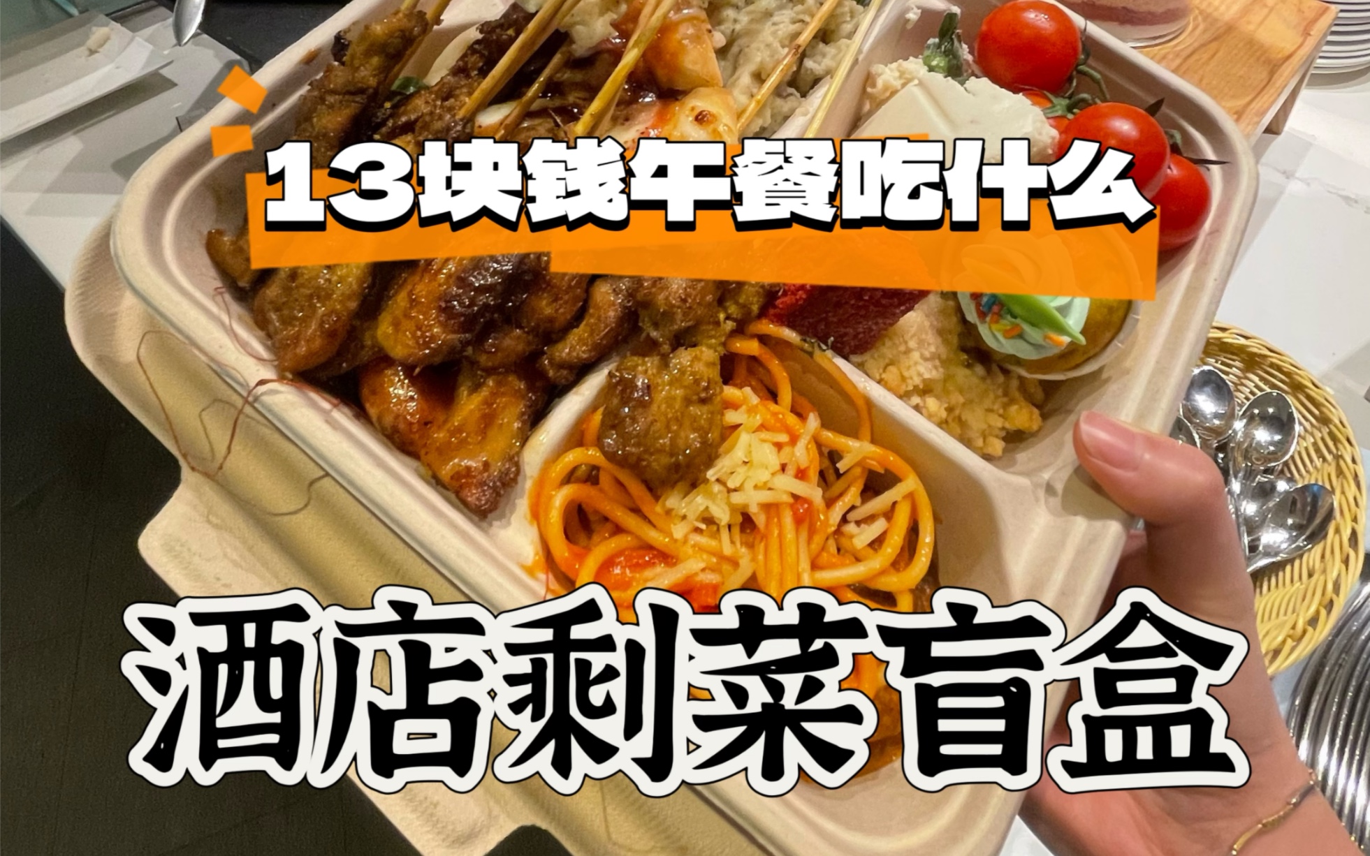 新加坡留学|13块钱午餐吃什么?酒店剩菜盲盒!哔哩哔哩bilibili