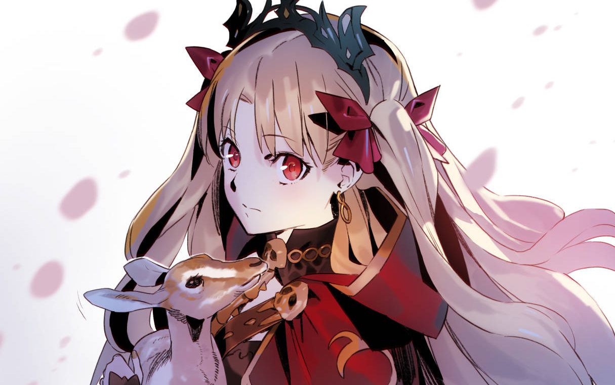 fate/go 艾蕾什基迦尔 一技能所有效果,战斗动作模型,宝具动画(1,2破)