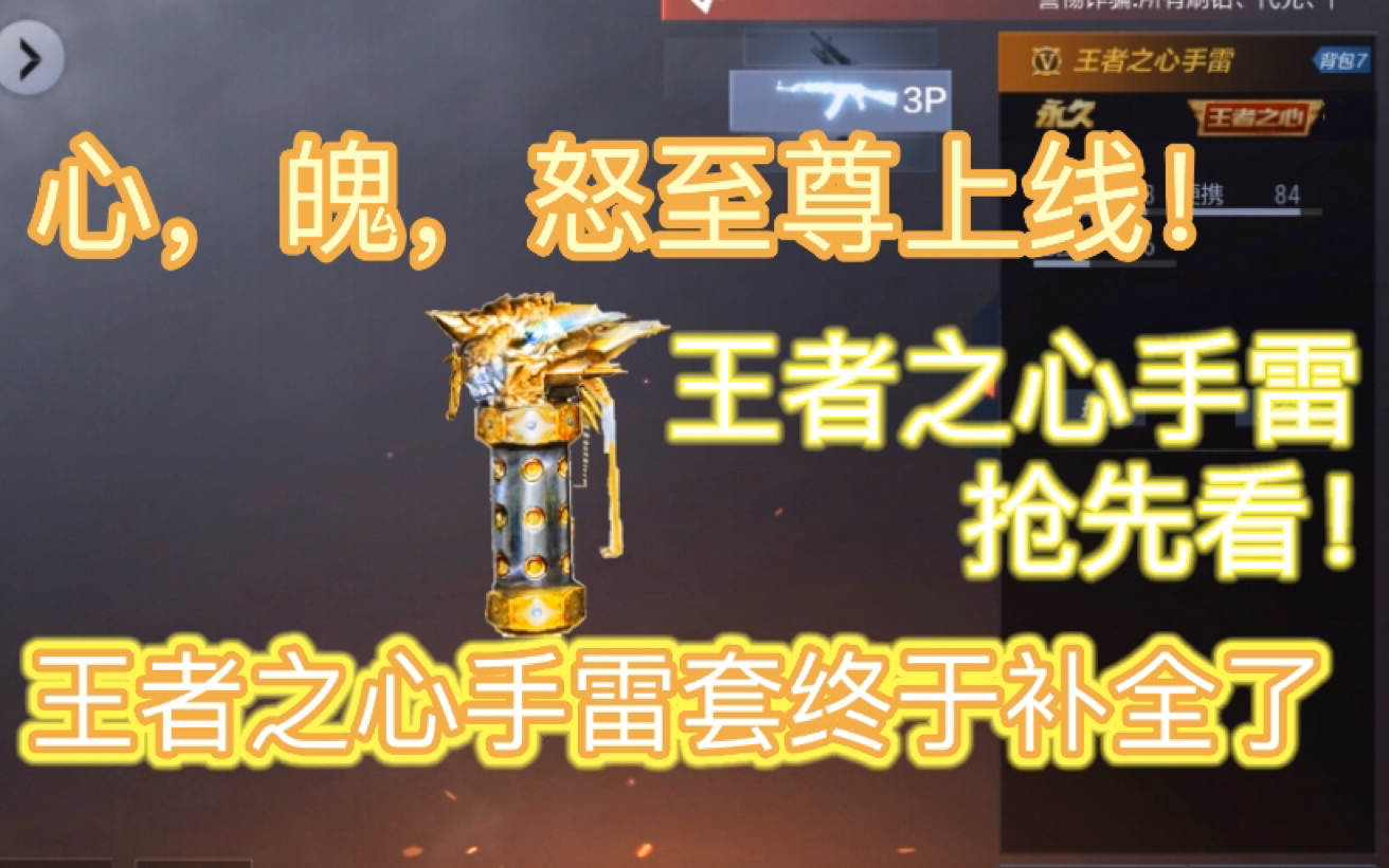 【王者之心手雷】抢先看!_哔哩哔哩_bilibili