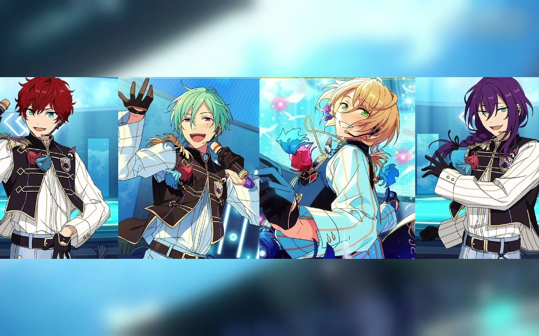 【偶像梦幻祭一人四役】歌曲alkaloid 「living on the edge 」翻唱