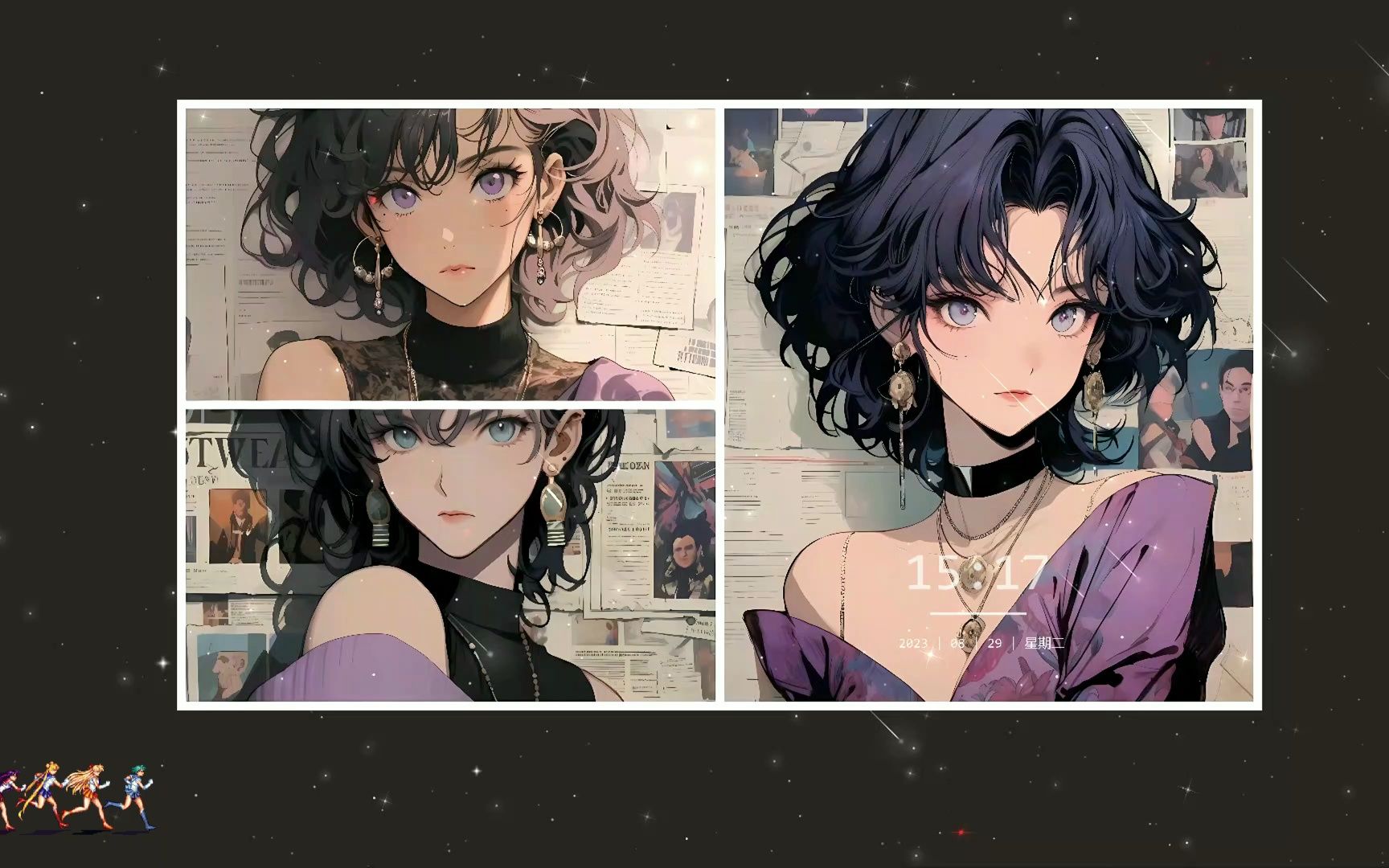 (23)二次元 美女壁纸 动漫少女 动态壁纸 手机壁纸