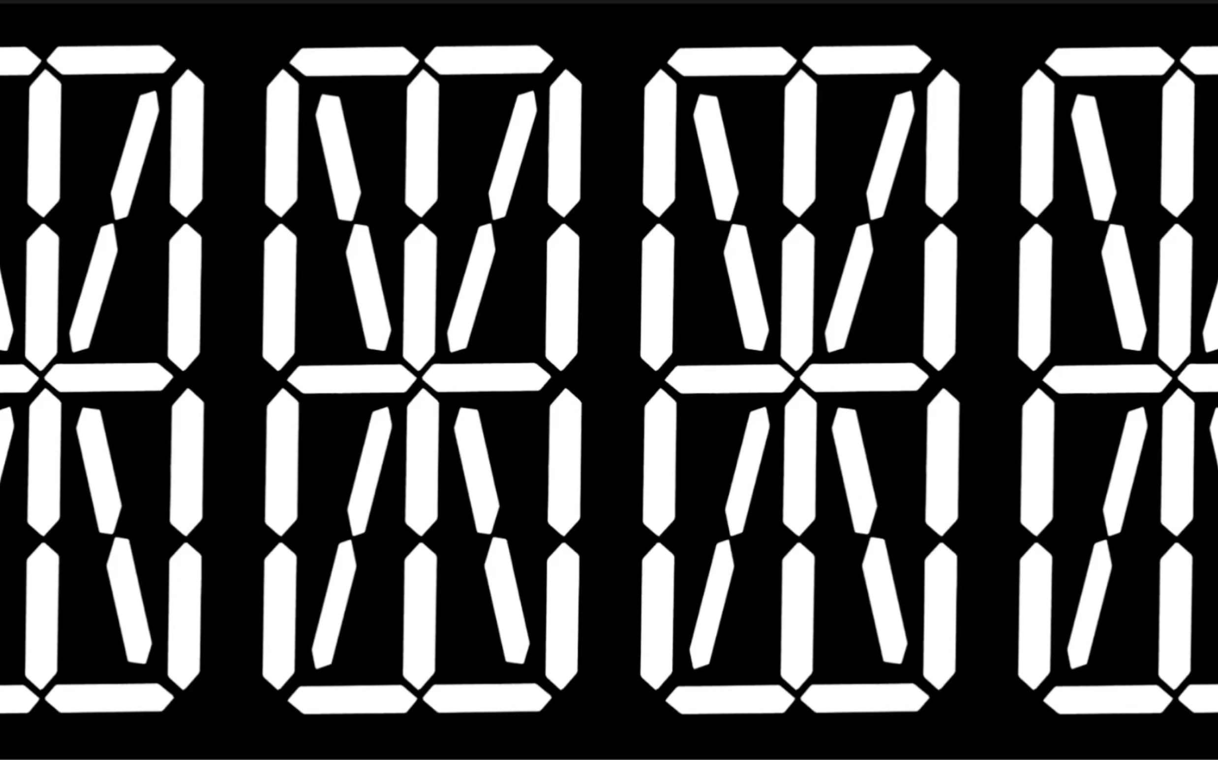 用16段数码管显示大小写a-z